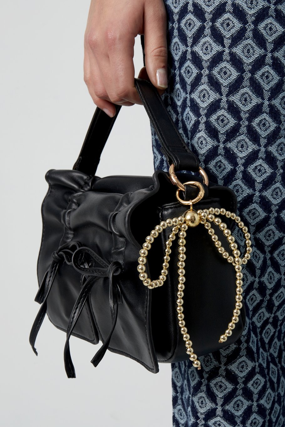 Bagcharm beaded bow