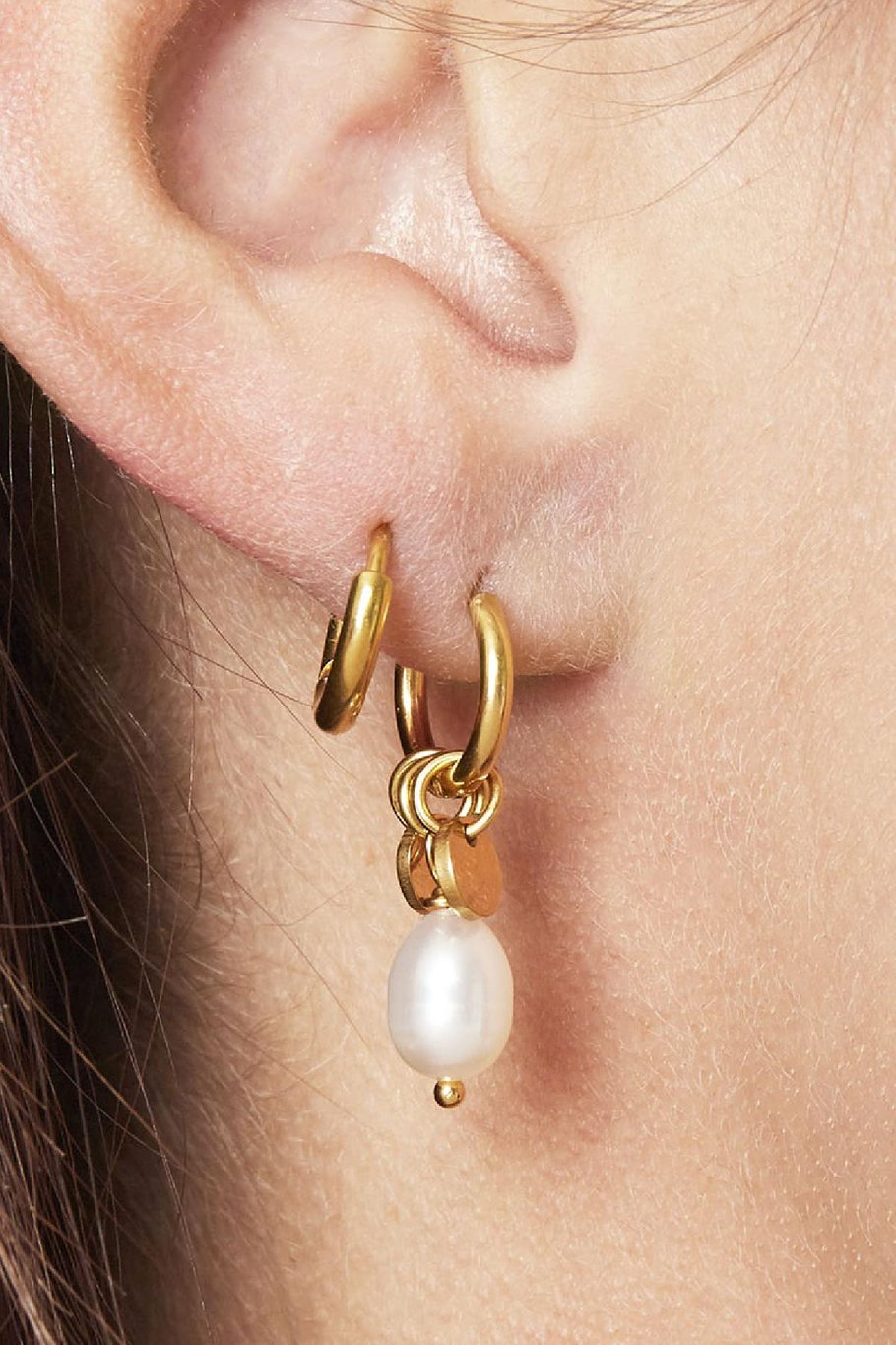 Oorbellen Pearl Drops