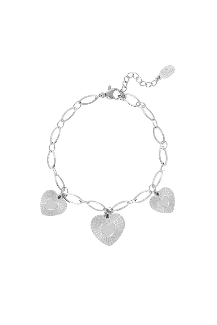 Armband heart coins
