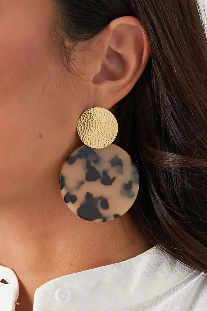 Oorbellen Leopard print