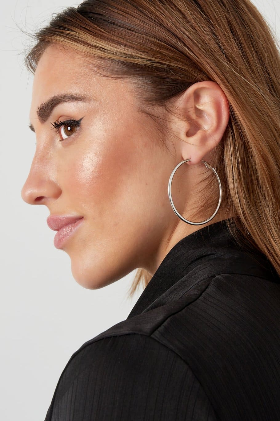Oorbellen big basic hoop