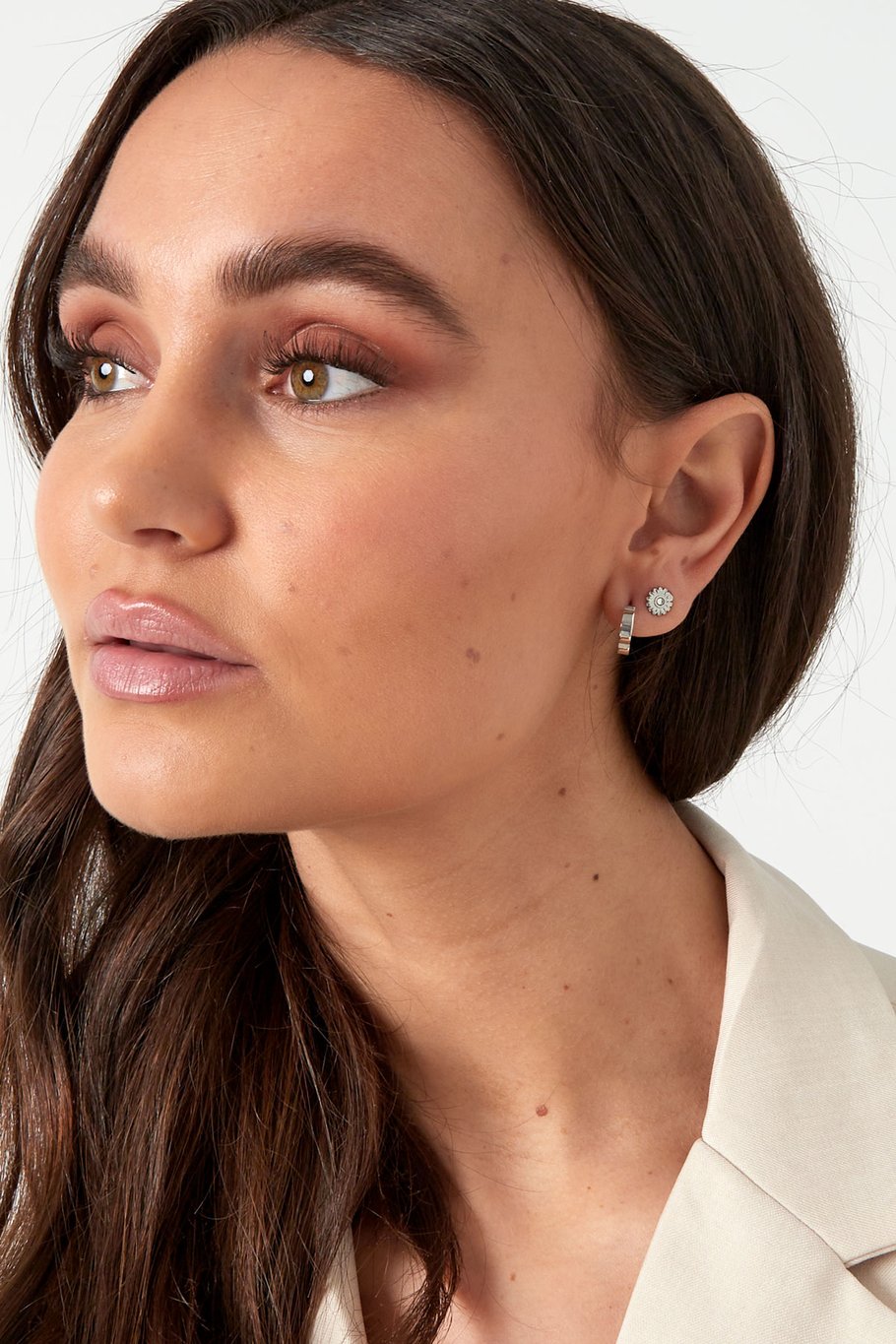 Ear-studs Shiny Daisy