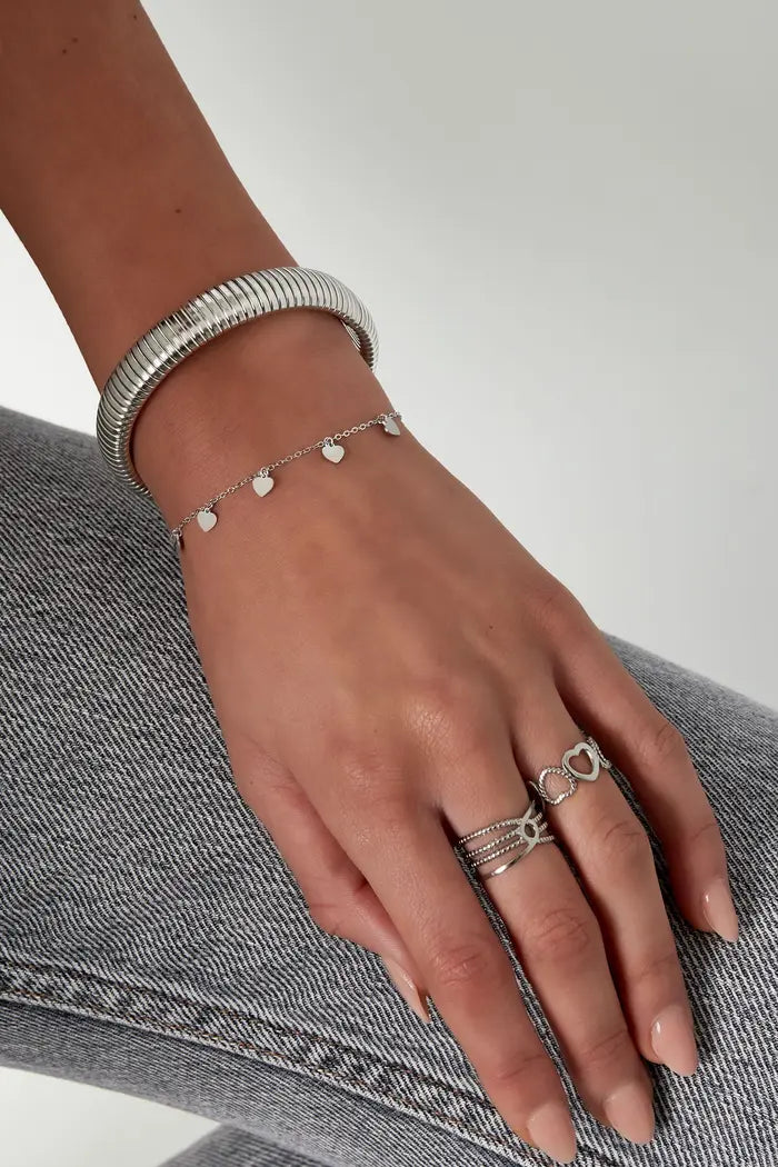 Armband Simply hearts