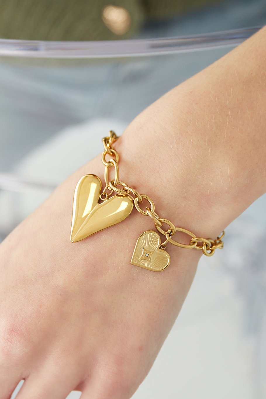 Armband Triple Hearts