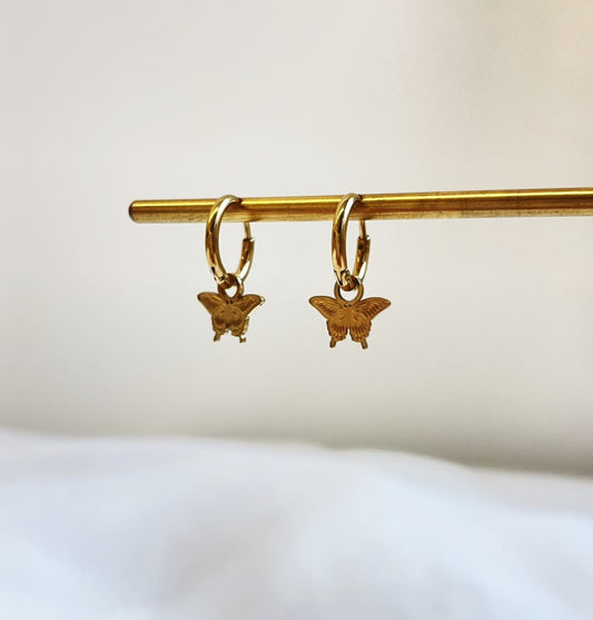 Oorbellen little butterfly