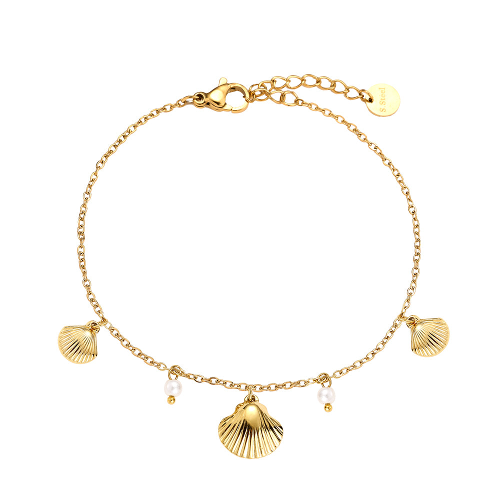 Armband Shell and pearls party