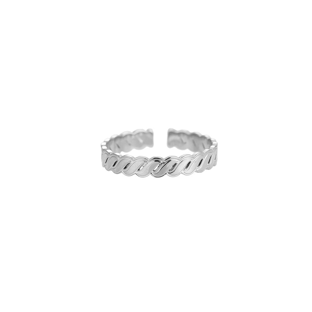 Ring Smooth classic braid