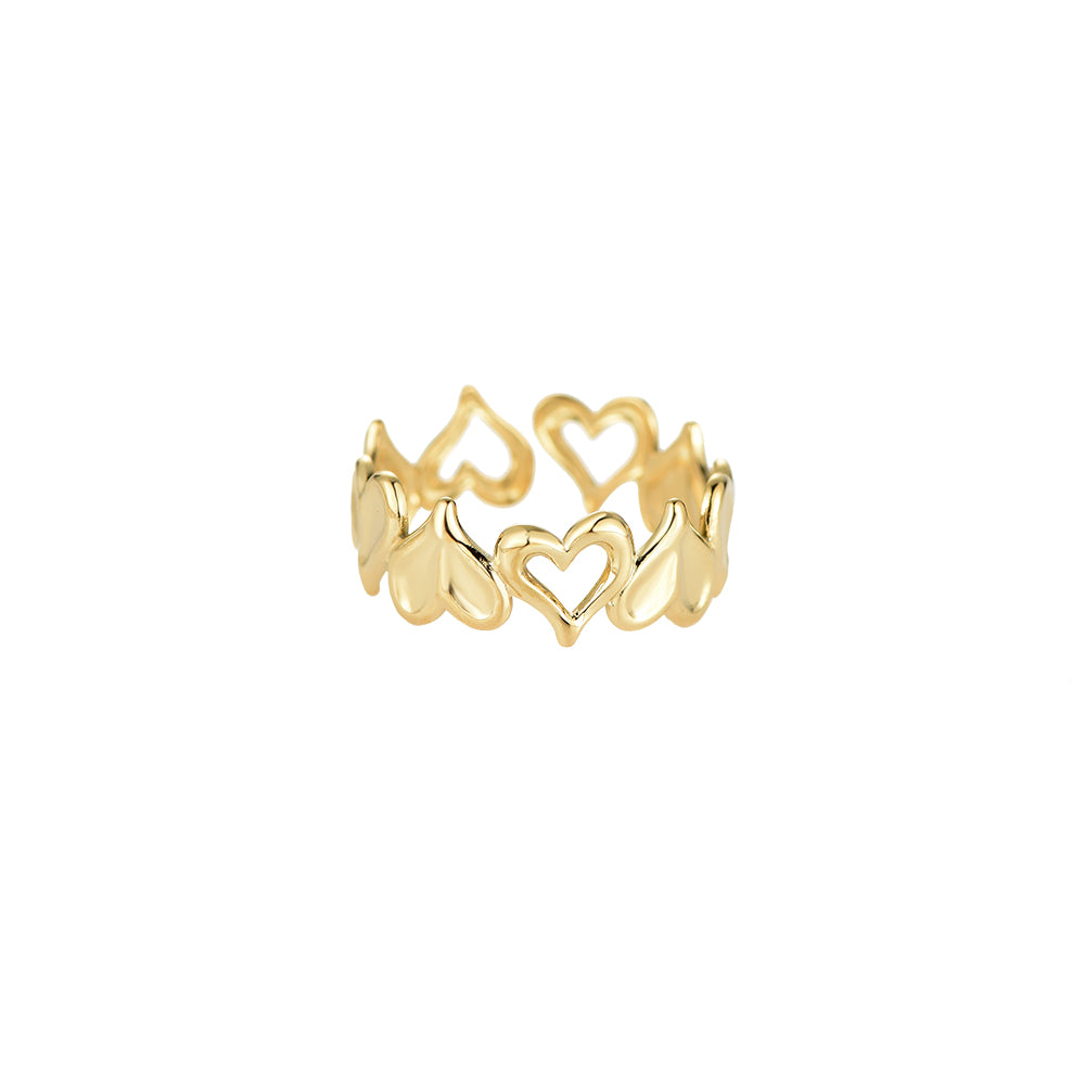 Ring heart bubbles