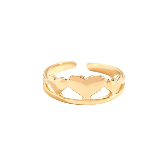 Ring hearts crown