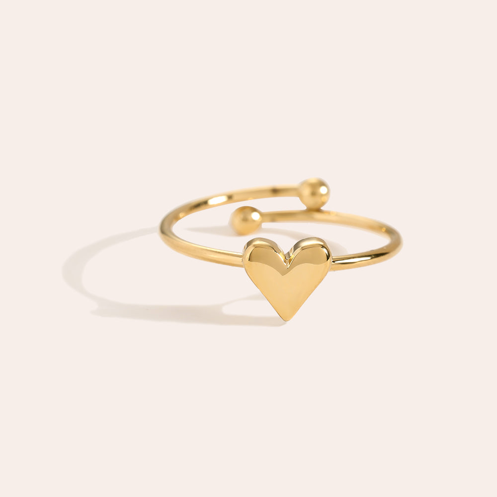 Ring Simple heart