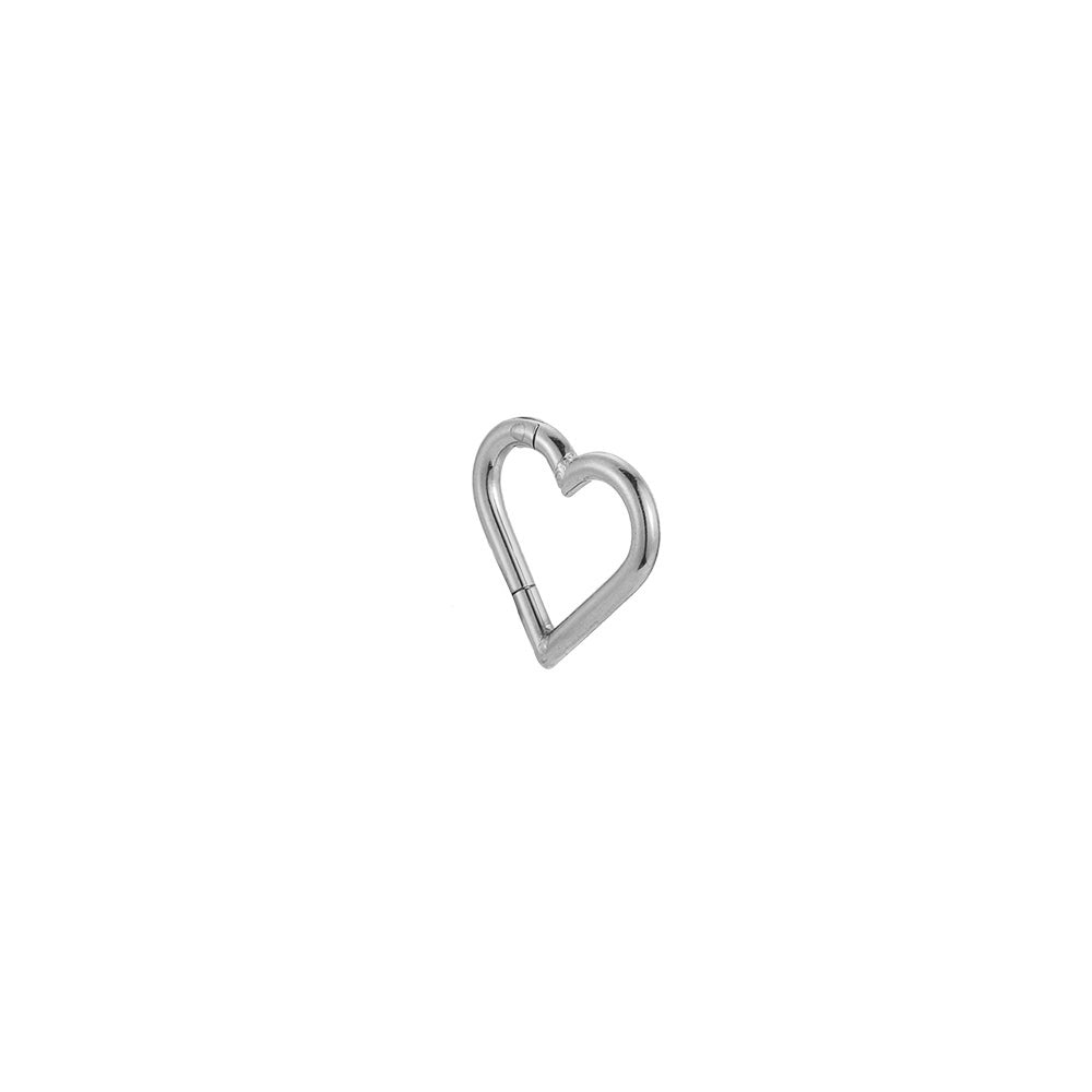 Piercing Perfect heart outline