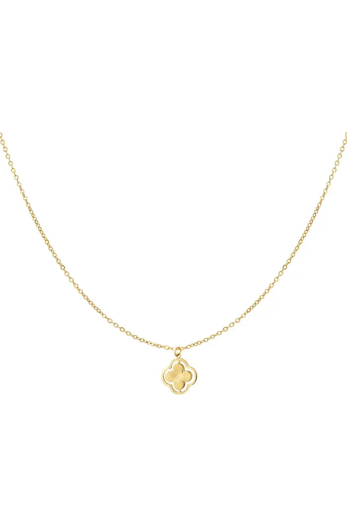 Ketting dubbele klaver
