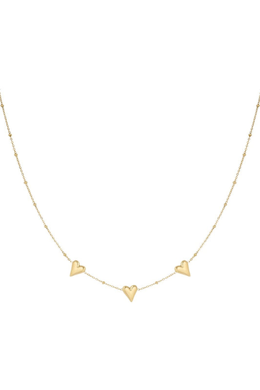 Ketting 3 hearts