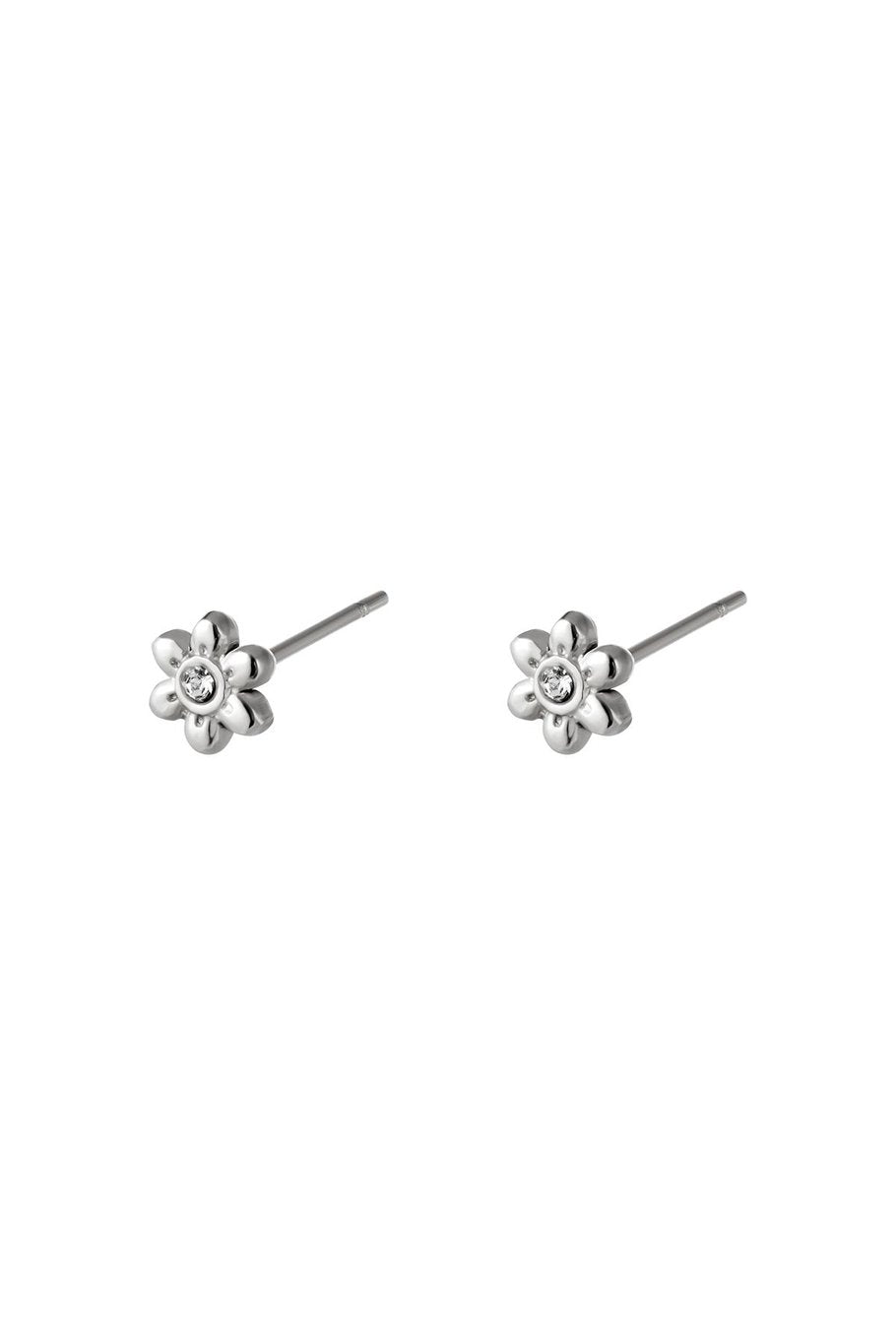 Ear-studs Shiny mini flower