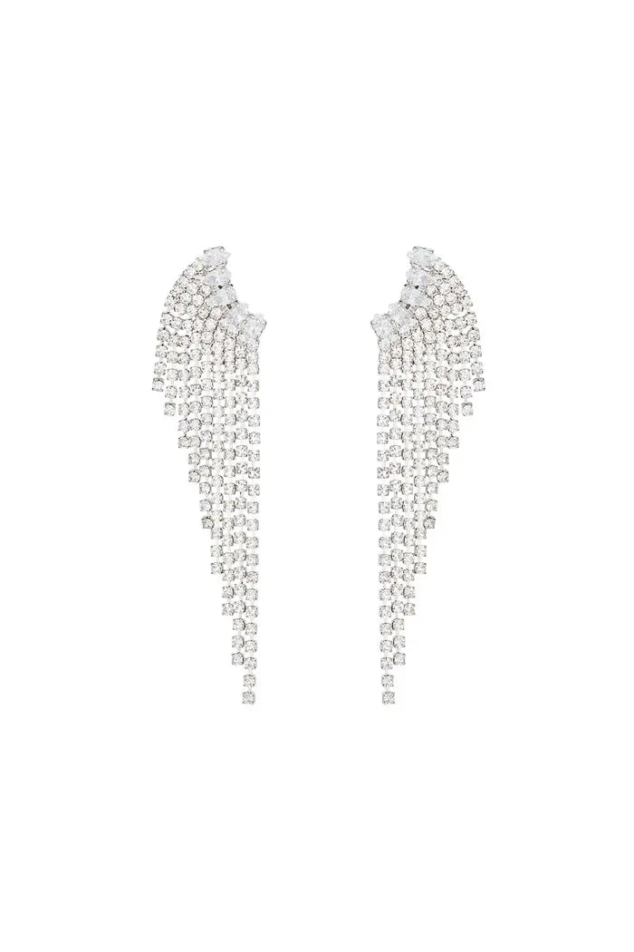 Oorbellen Fairy Wings Zilver