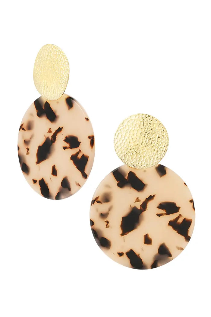 Oorbellen Leopard print
