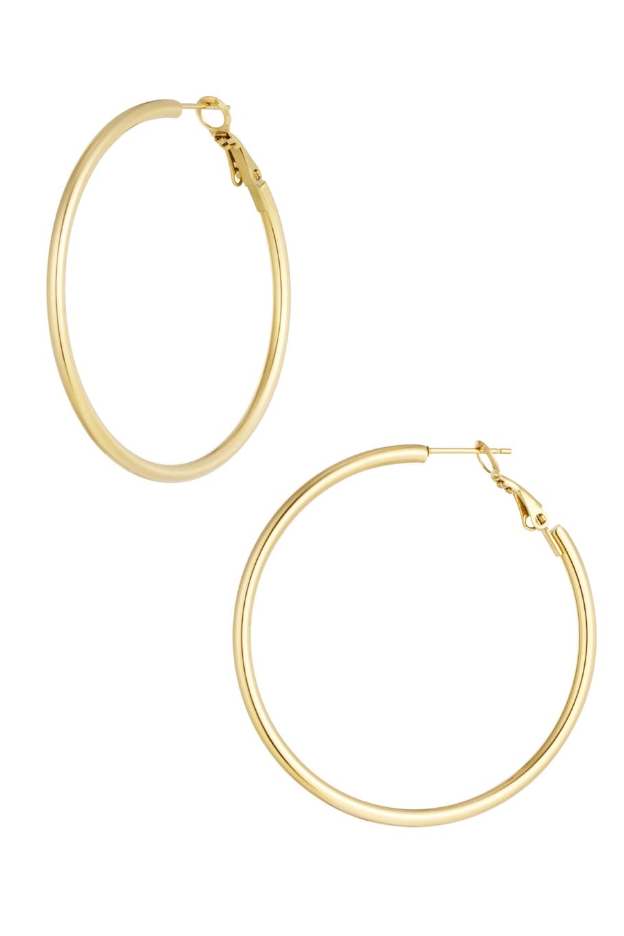 Oorbellen big basic hoop