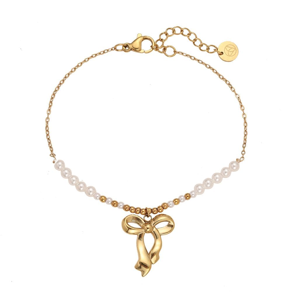 Armband Bowtie in Pearl