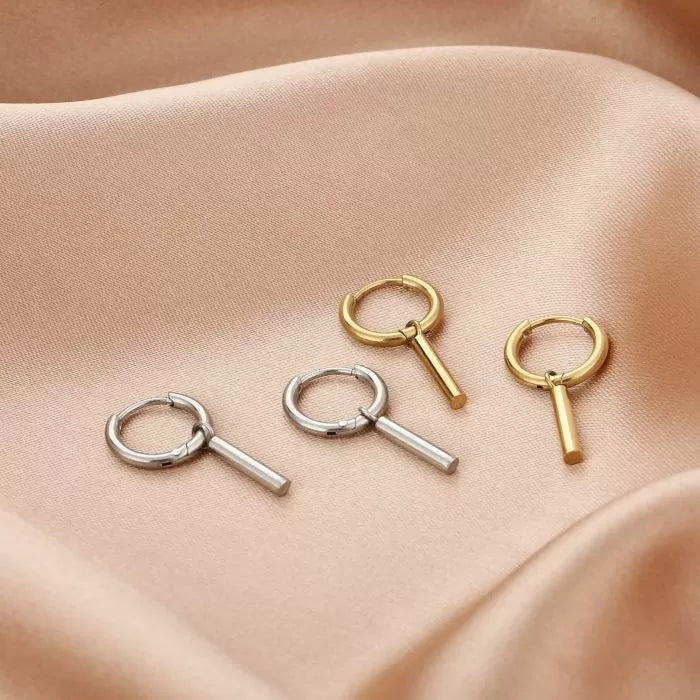 Oorbellen Simple Bar