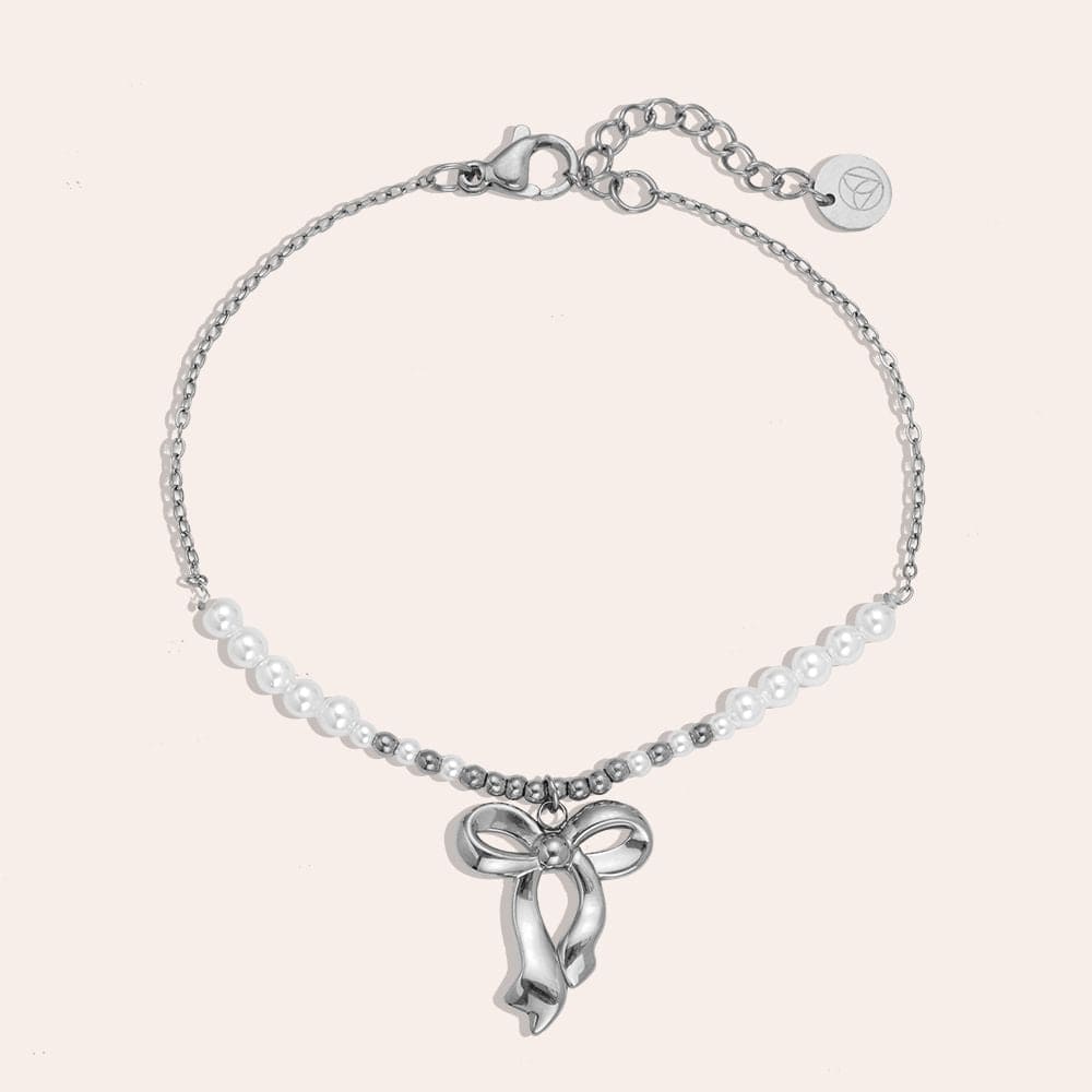 Armband Bowtie in Pearl