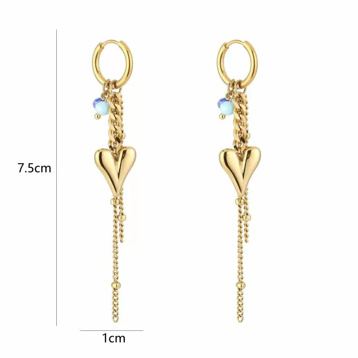 Oorbellen Summer Party - Blue