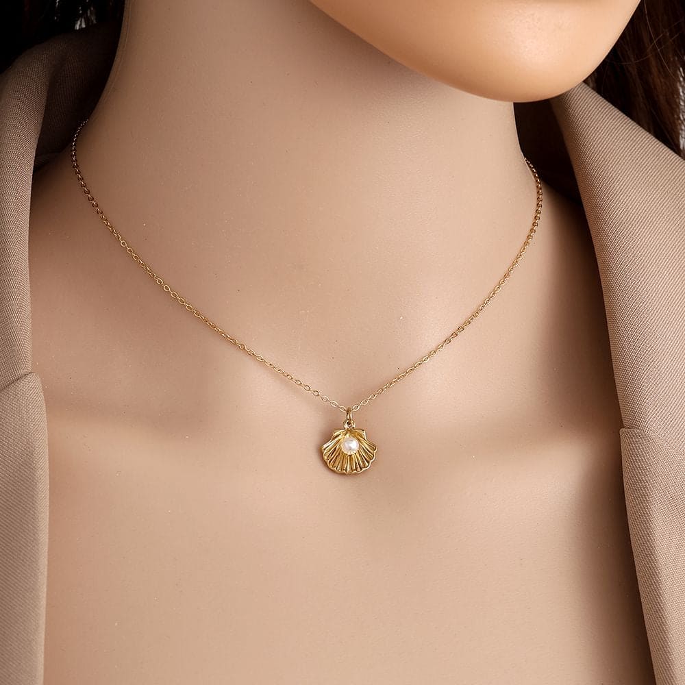 Ketting Shell Pearl