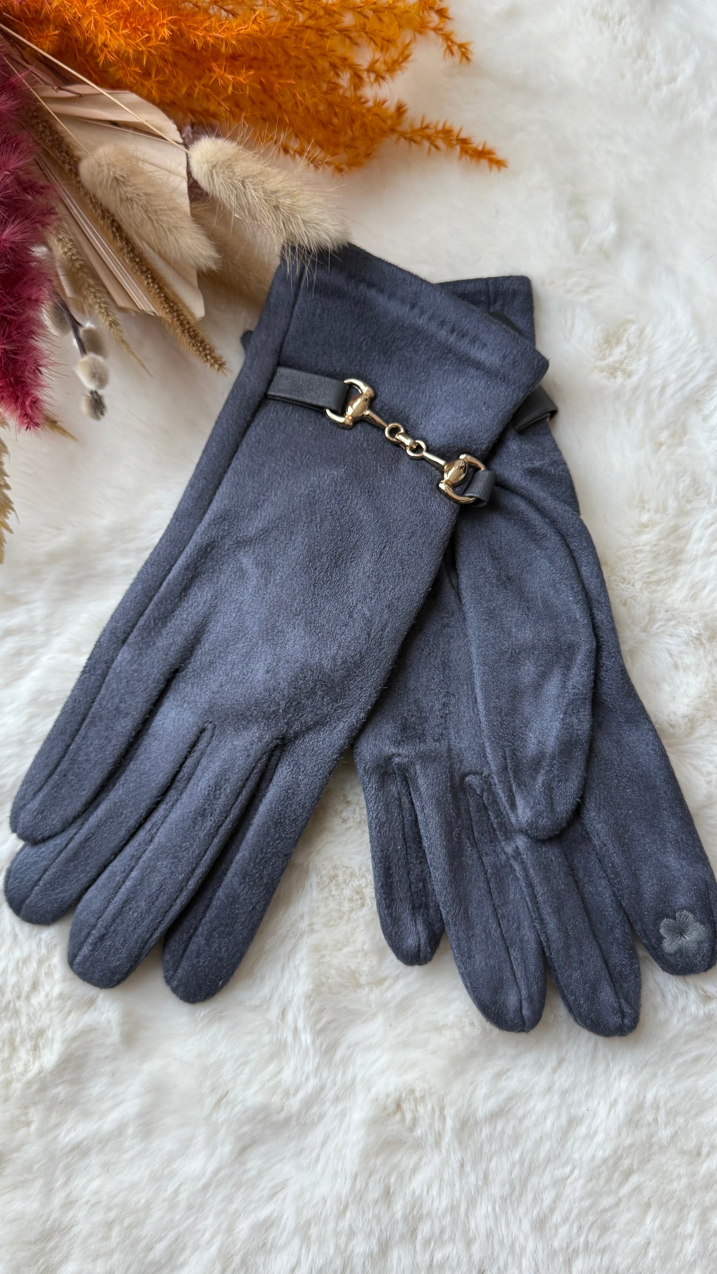 Handschoenen Horsebit Grey