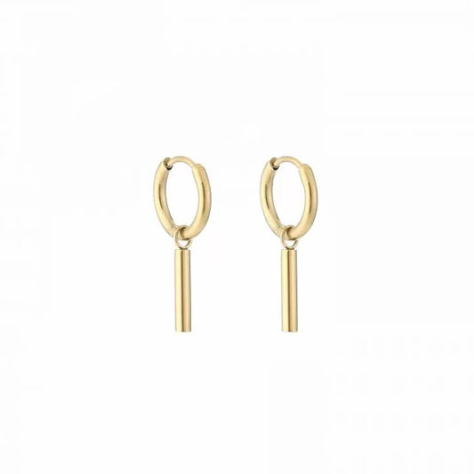 Oorbellen Simple Bar