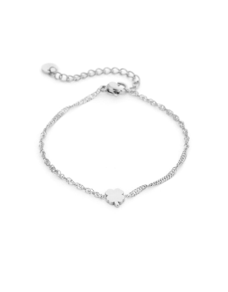 Armband Twisted Klavertje 4