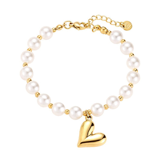 Armband Pearly Heart