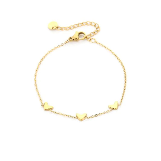 Armband 3 hearts