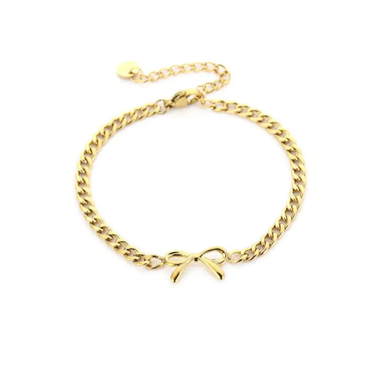 Armband shackled bow