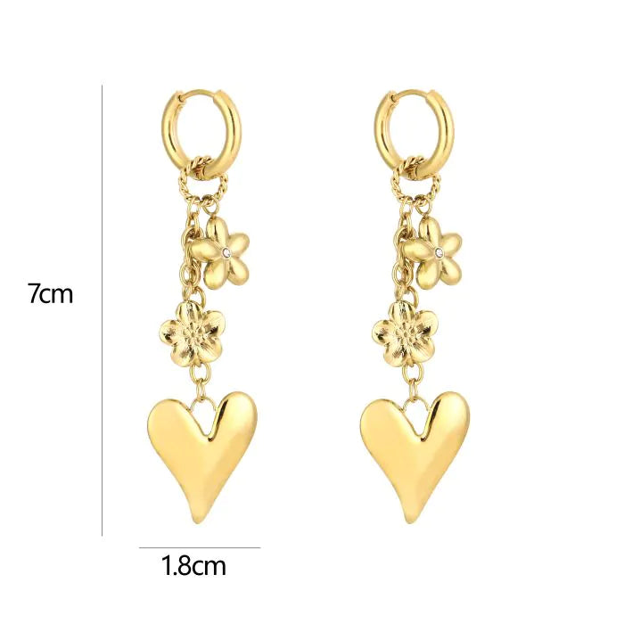 Oorbellen Blooming Love