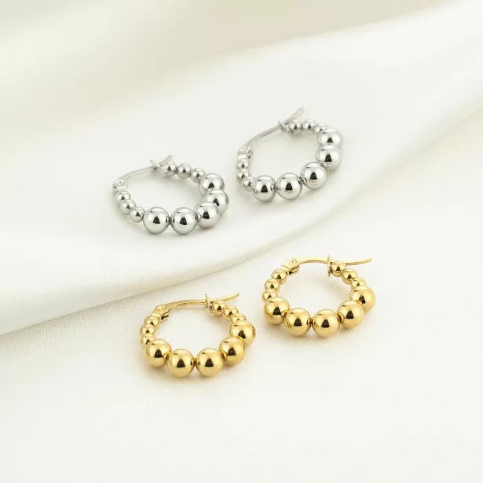 Oorbellen Oval Dots