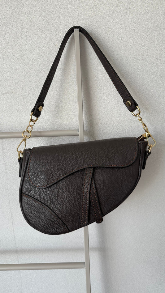 Saddle bag - Donkerbruin
