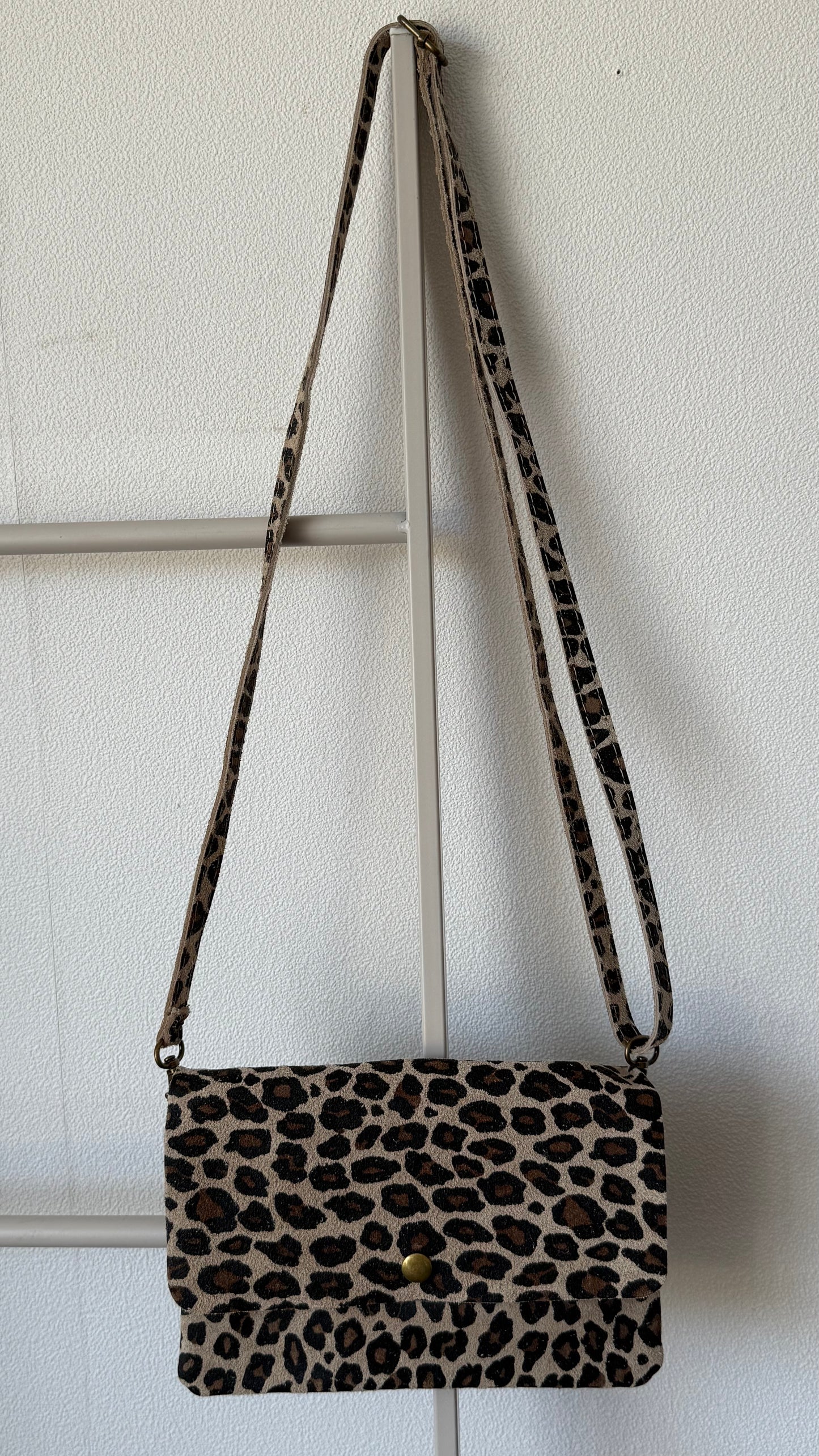 Vivi Bag - Small Leopard spots Beige