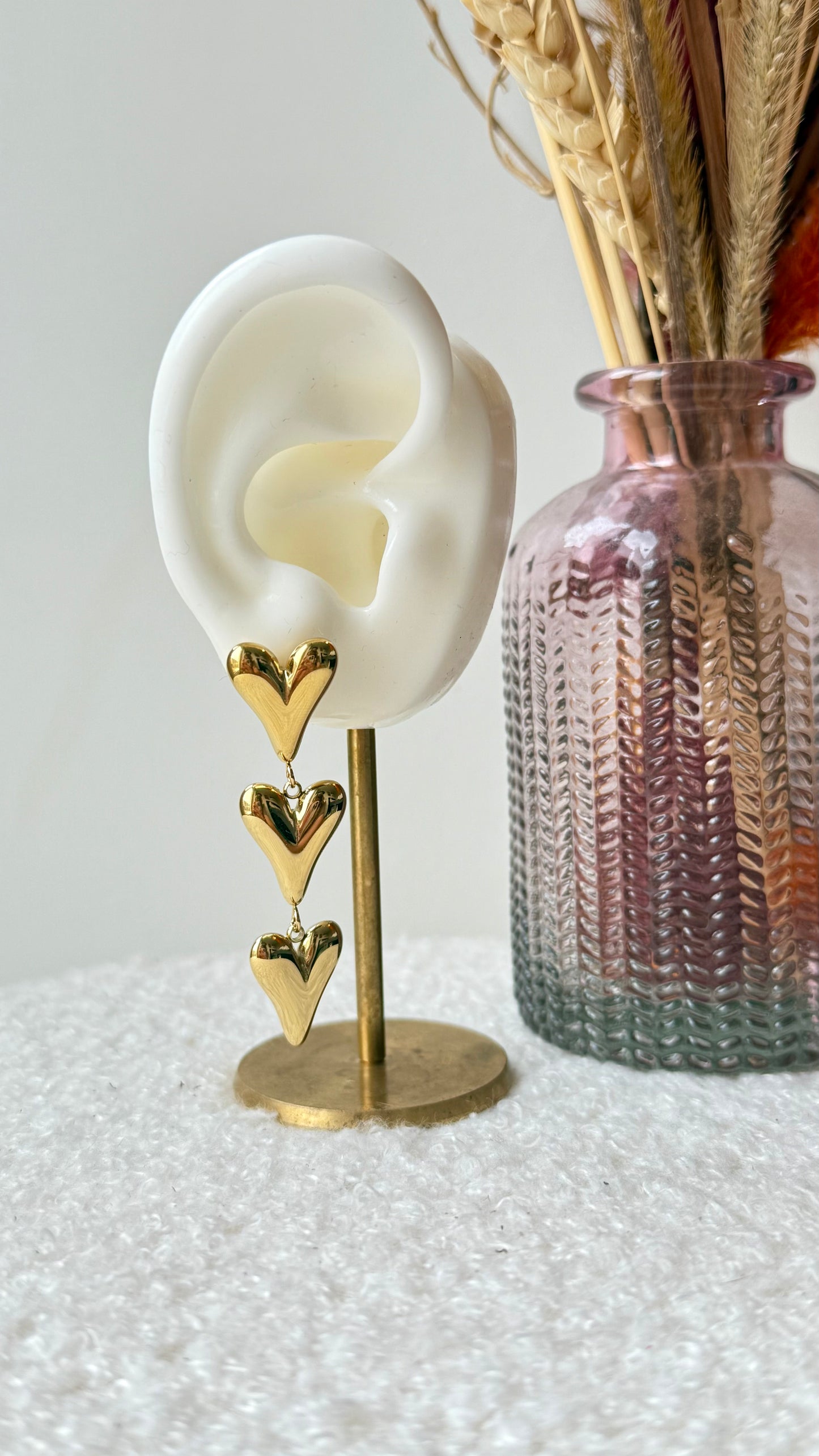 Oorbellen Love me 3 times