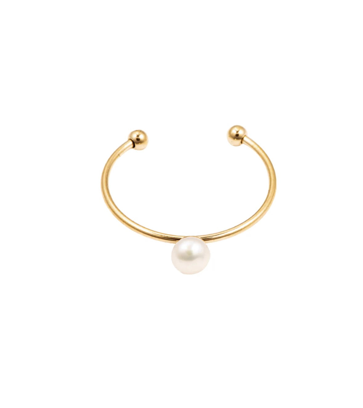 Ring Single pearl