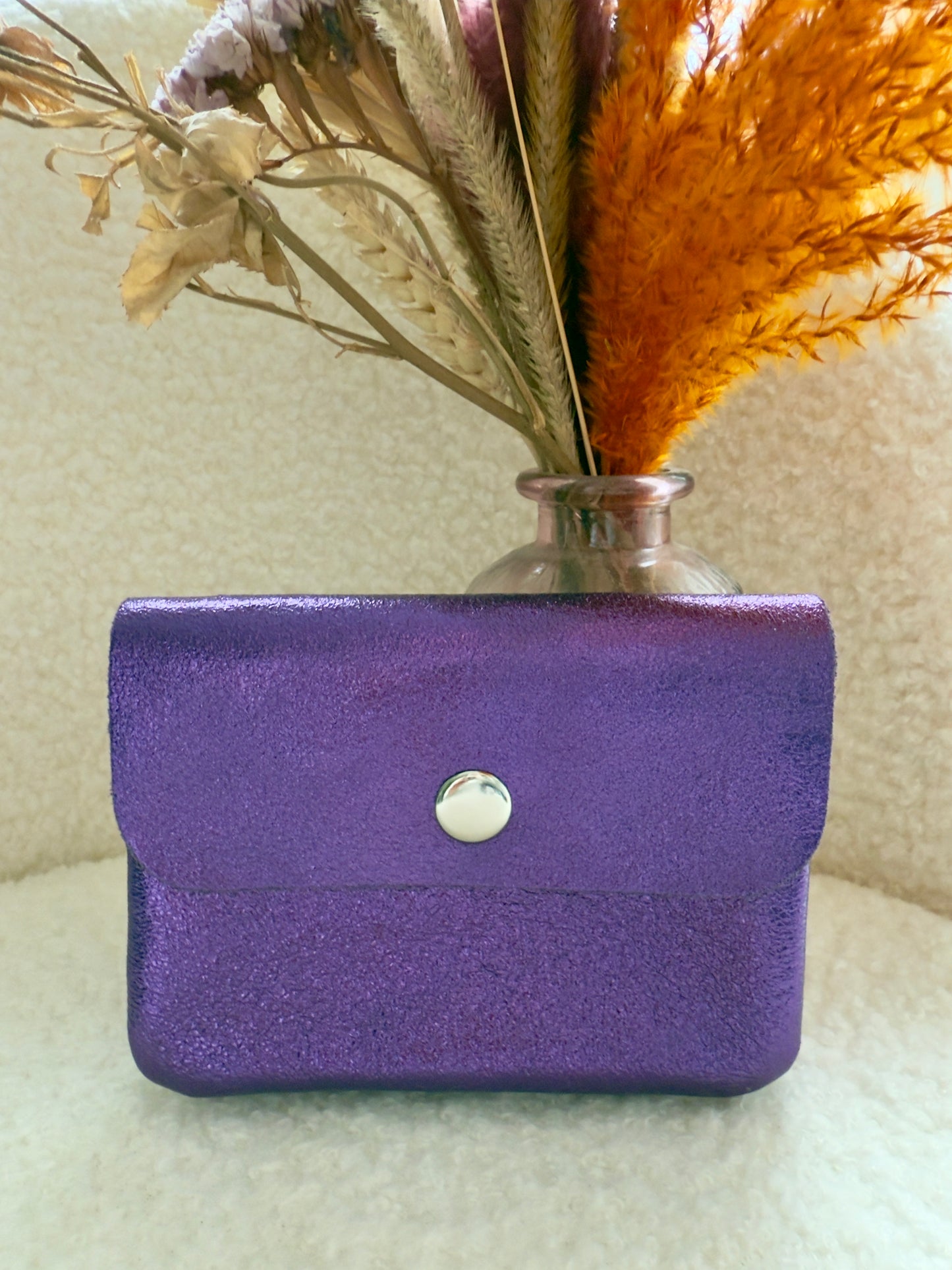 Portemonneetje Metallic klein