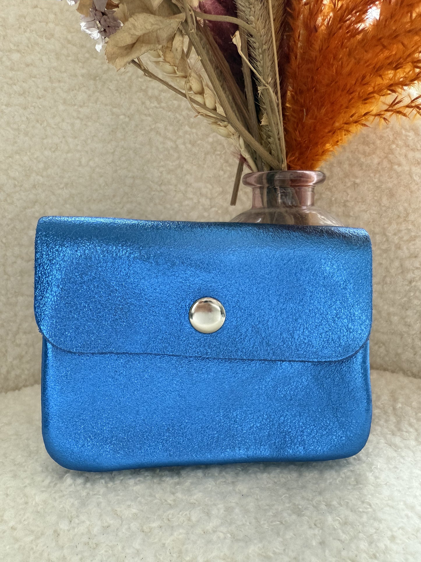 Portemonneetje Metallic klein