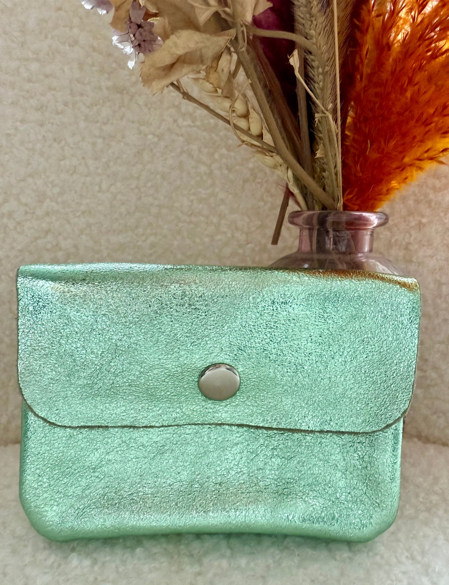 Portemonneetje Metallic klein