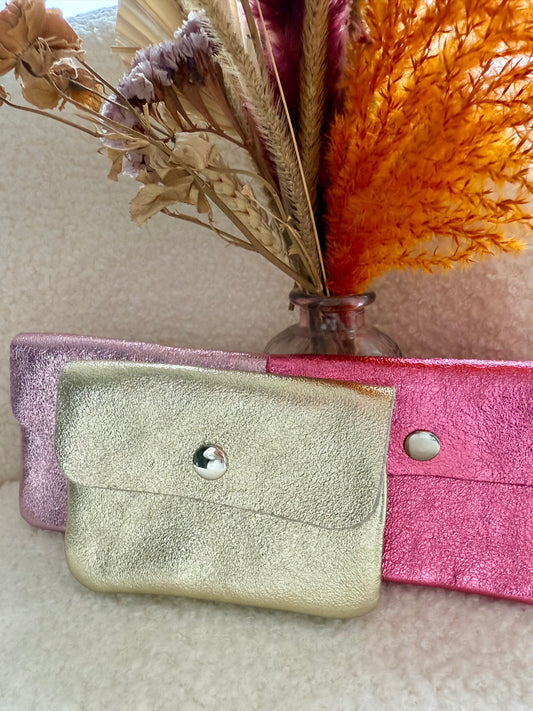 Portemonneetje Metallic klein