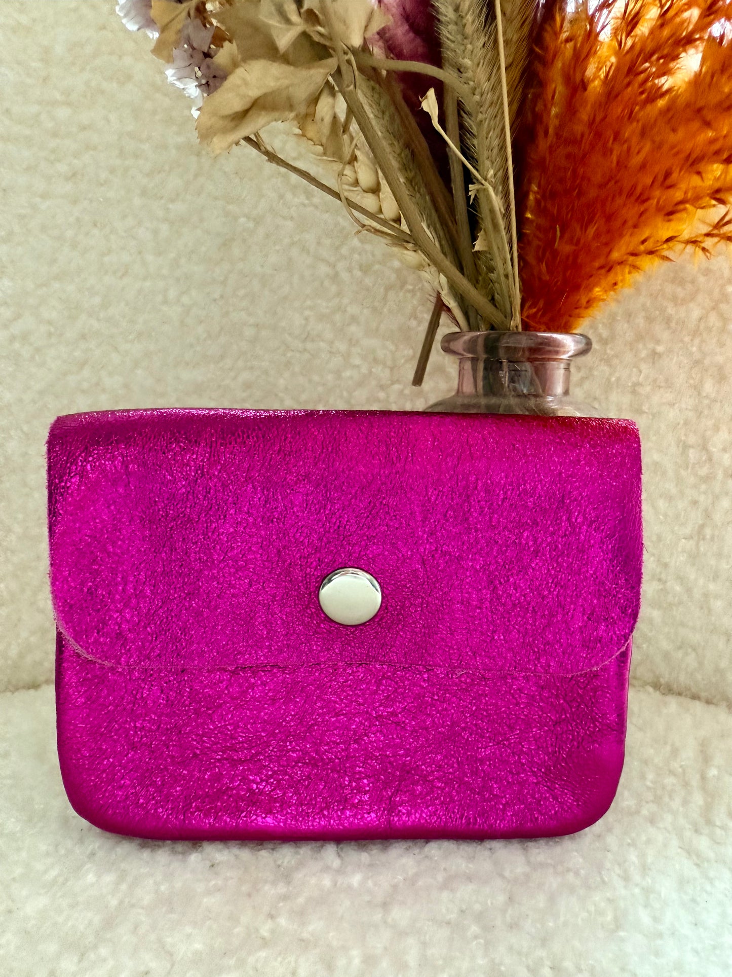 Portemonneetje Metallic klein