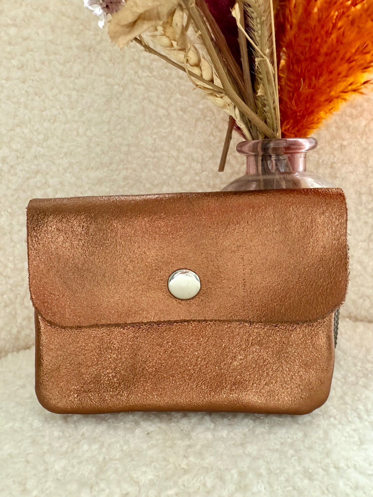 Portemonneetje Metallic klein