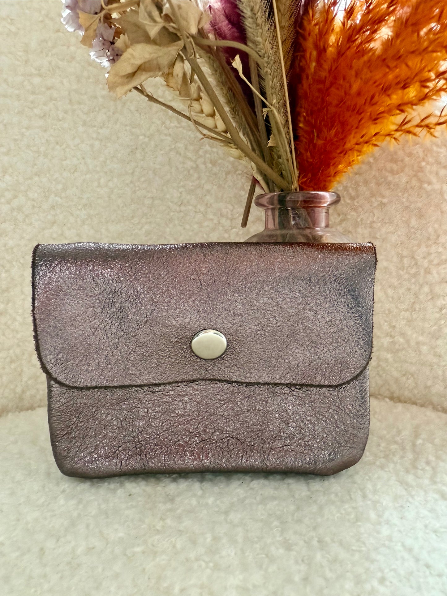 Portemonneetje Metallic klein