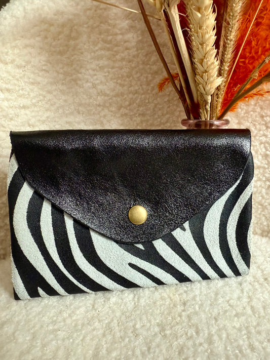 Portemonneetje Zebra Groot