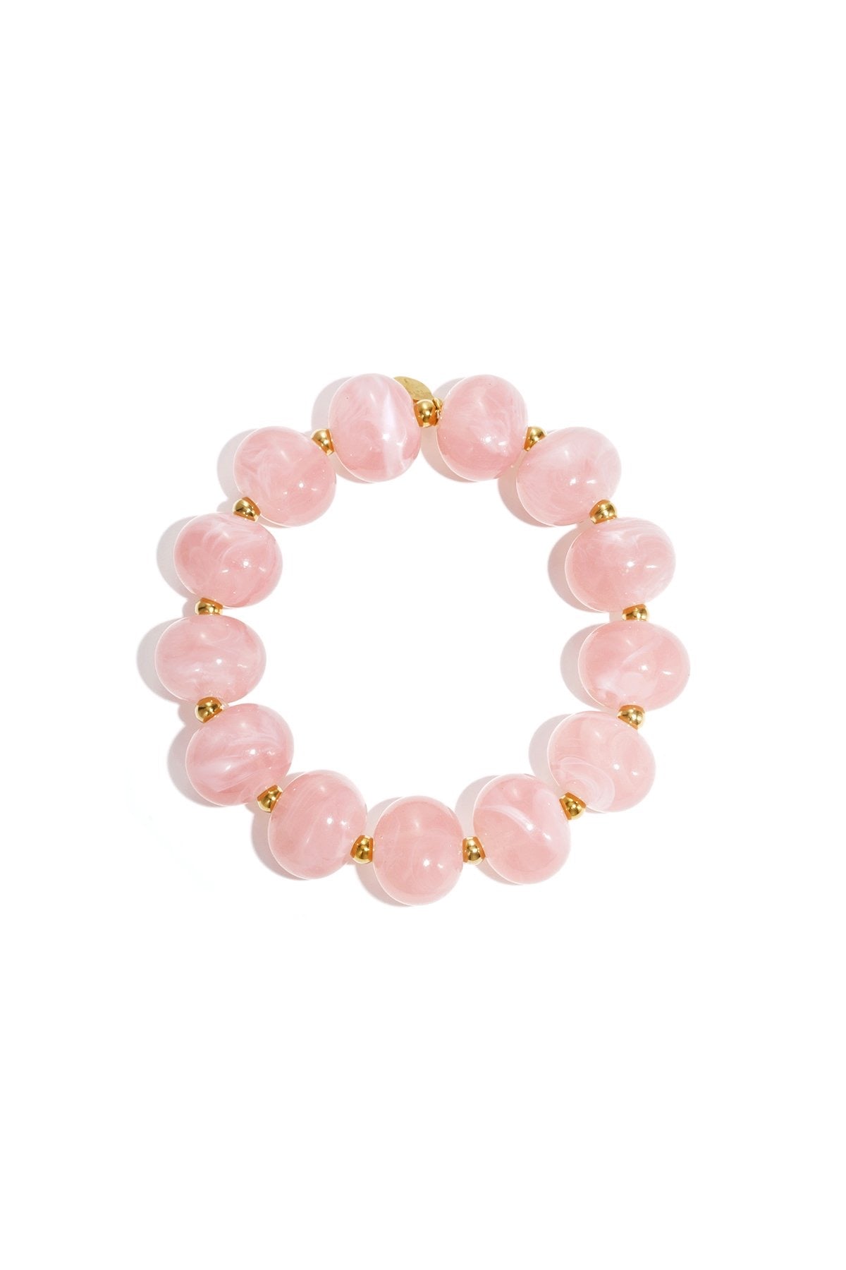 Luna Marble Armband - Roze