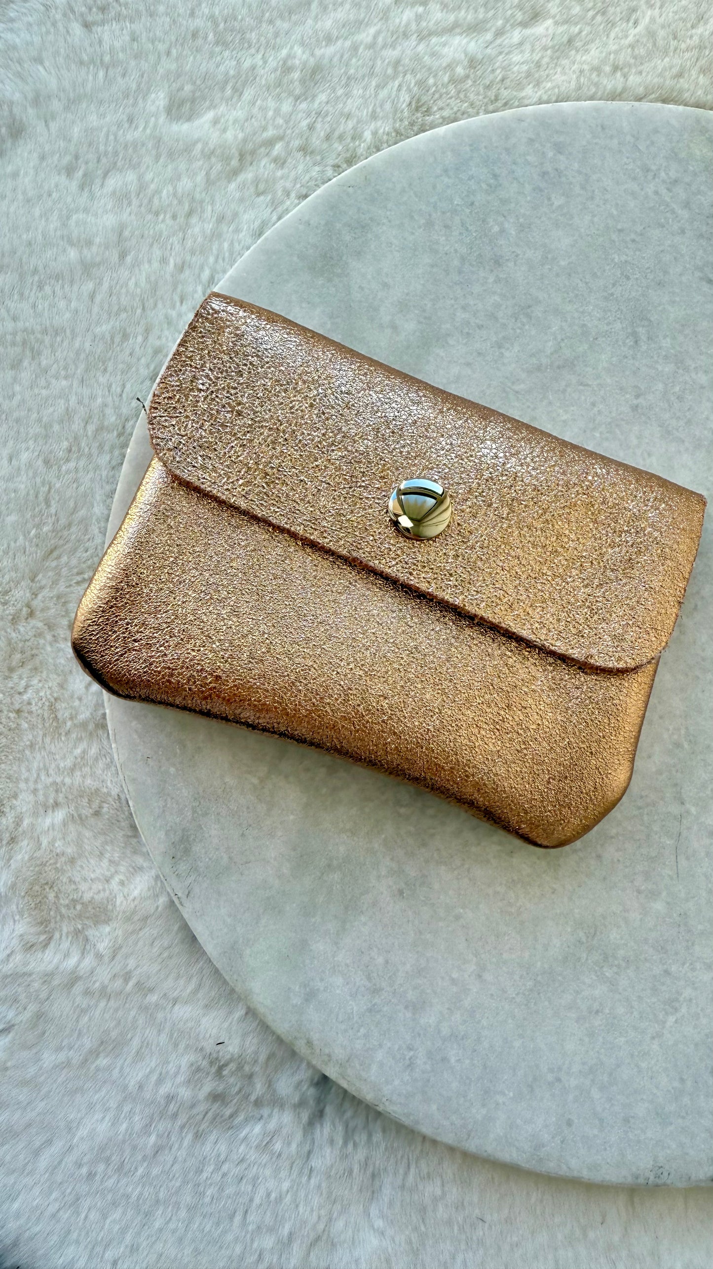 Portemonneetje Metallic klein