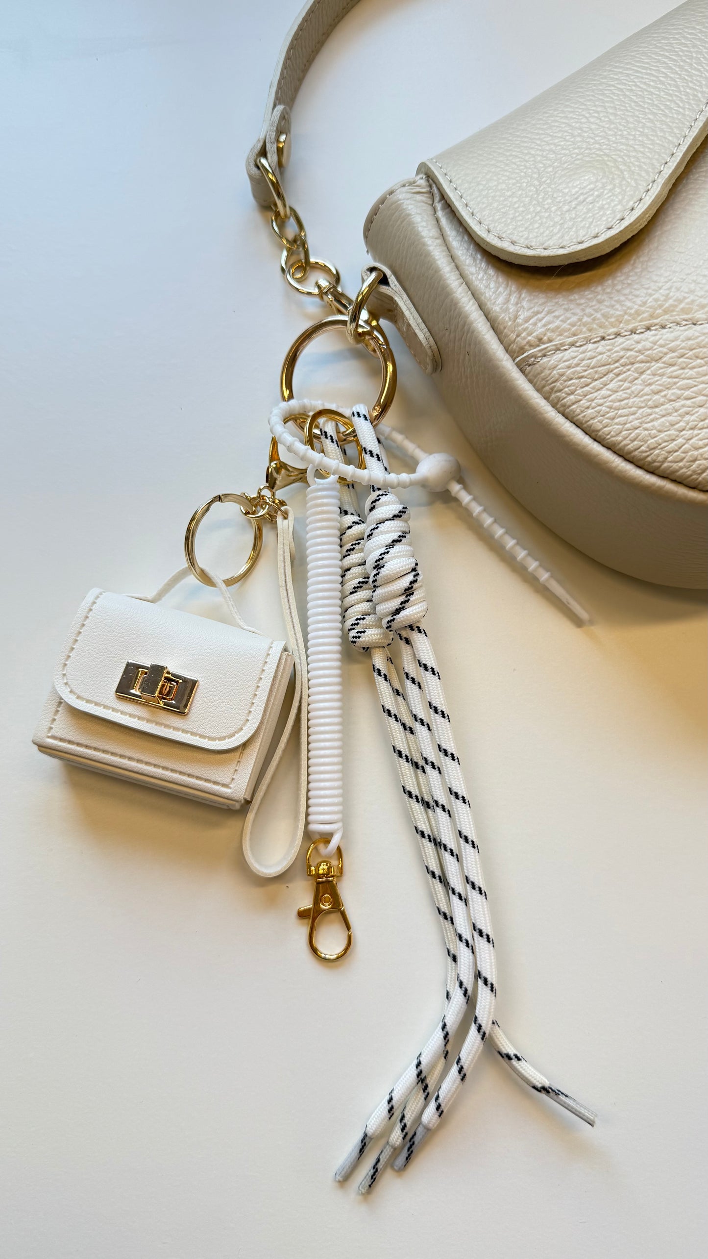Bagcharm mini bag - wit