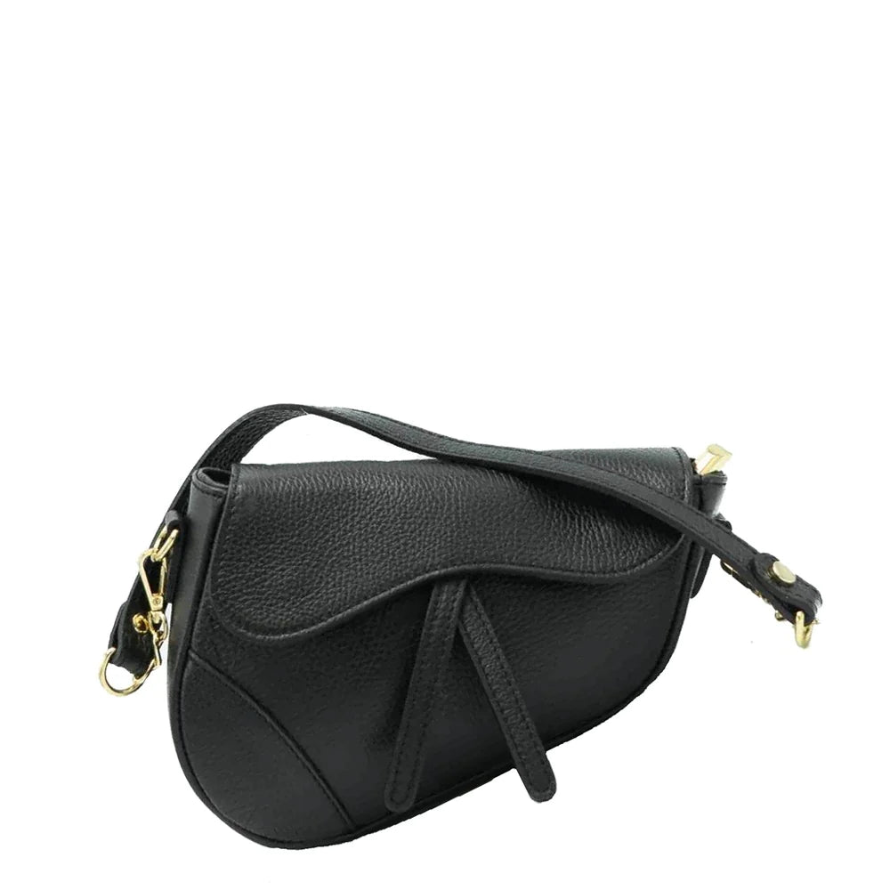 Saddle bag Zwart
